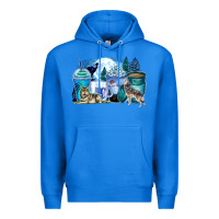 True Royal wolf coffee cups Premium Hoodie - Zillion Design Studio