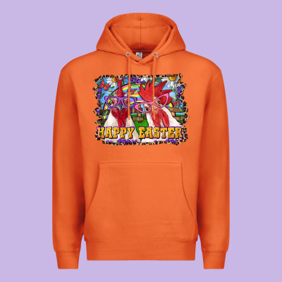 Happy Easter Roosters Premium Hoodie Designed By Ranaportraitstore