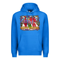 True Royal Happy Easter Roosters Premium Hoodie - RanaPortraitStore