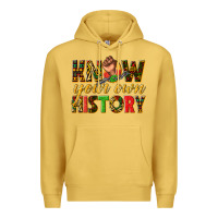 Antique Gold know your own history Premium Hoodie - texasbilliewilder