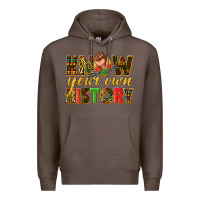 Coffee know your own history Premium Hoodie - texasbilliewilder