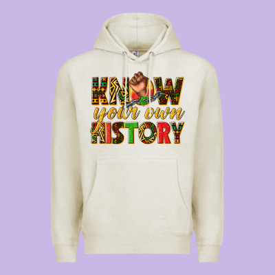 Know Your Own History Premium Hoodie Designed By Texasbilliewilder
