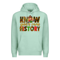 Seafoam know your own history Premium Hoodie - texasbilliewilder