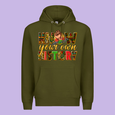 Know Your Own History Premium Hoodie Designed By Texasbilliewilder