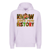 Lilac know your own history Premium Hoodie - texasbilliewilder