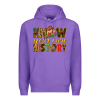 Purple know your own history Premium Hoodie - texasbilliewilder