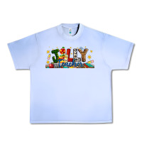 Grape Ice Christmas Jolly Teacher Urban Heavy Tee - Artiststas