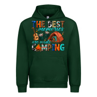 Foreset Green the best memories are made camping Urban Hoodie - texasbilliewilder