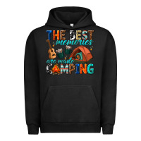 Pigment Black the best memories are made camping Urban Hoodie - texasbilliewilder