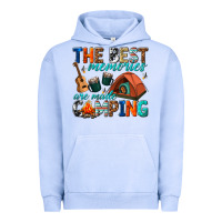 Pigment Grape Ice the best memories are made camping Urban Hoodie - texasbilliewilder