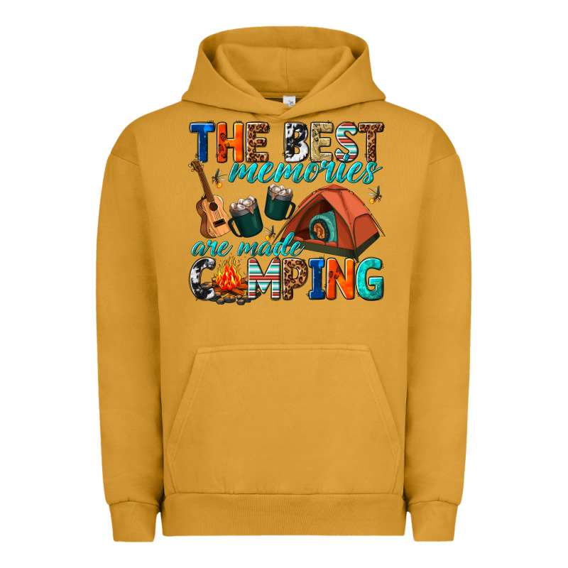 The Best Memories Are Made Camping Urban Hoodie by texasbilliewilder | Teevron