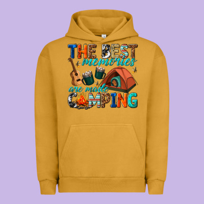 Urban Hoodie the best memories are made camping