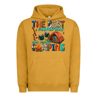 Pigment Peanut Butter the best memories are made camping Urban Hoodie - texasbilliewilder