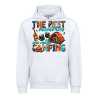 White the best memories are made camping Urban Hoodie - texasbilliewilder