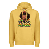 Antique Gold little black princess Premium Hoodie - texasbilliewilder