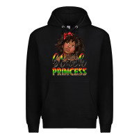 Black little black princess Premium Hoodie - texasbilliewilder