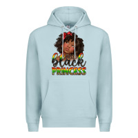 Blue Mist little black princess Premium Hoodie - texasbilliewilder