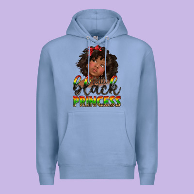 Little Black Princess Premium Hoodie Designed By Texasbilliewilder
