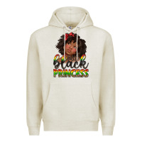 Oatmeal Heather little black princess Premium Hoodie - texasbilliewilder
