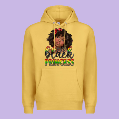 Little Black Princess Premium Hoodie Designed By Texasbilliewilder