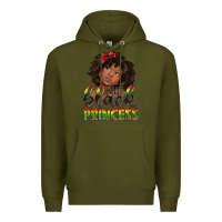 Army Green little black princess Premium Hoodie - texasbilliewilder