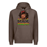Coffee little black princess Premium Hoodie - texasbilliewilder