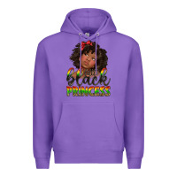 Purple little black princess Premium Hoodie - texasbilliewilder