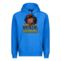 True Royal little black princess Premium Hoodie - texasbilliewilder