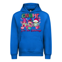 Cobalt gnome for the holidays Urban Hoodie - Zillion Design Studio