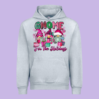 Gnome For The Holidays Urban Hoodie Designed By Zillion Design Studio