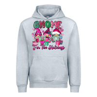 Heather Grey gnome for the holidays Urban Hoodie - Zillion Design Studio