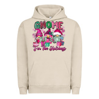 Pigment French Oak gnome for the holidays Urban Hoodie - Zillion Design Studio