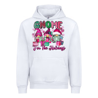 White gnome for the holidays Urban Hoodie - Zillion Design Studio