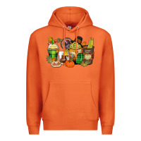 Carrot thanksgiving coffee cups Premium Hoodie - Zillion Design Studio