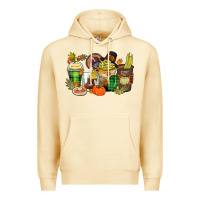 Pina Colada thanksgiving coffee cups Premium Hoodie - Zillion Design Studio