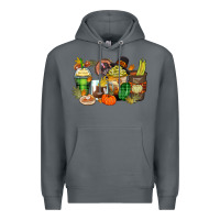 Rock thanksgiving coffee cups Premium Hoodie - Zillion Design Studio