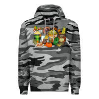 Slate Camo thanksgiving coffee cups Premium Hoodie - Zillion Design Studio