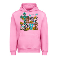 Fuchsia Pink true love Urban Hoodie - texasbilliewilder