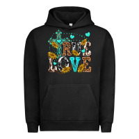 Pigment Black true love Urban Hoodie - texasbilliewilder