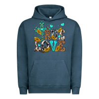 Pigment Midnight Navy true love Urban Hoodie - texasbilliewilder