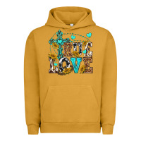Pigment Peanut Butter true love Urban Hoodie - texasbilliewilder