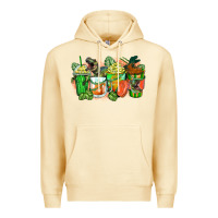 Pina Colada t rex coffee cups Premium Hoodie - Zillion Design Studio