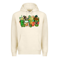 Tofu t rex coffee cups Premium Hoodie - Zillion Design Studio