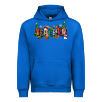Cobalt Christmas teacher Urban Hoodie - Zillion Design Studio