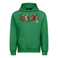 Emerald Christmas teacher Urban Hoodie - Zillion Design Studio