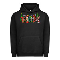 Pigment Black Christmas teacher Urban Hoodie - Zillion Design Studio