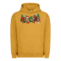 Pigment Peanut Butter Christmas teacher Urban Hoodie - Zillion Design Studio