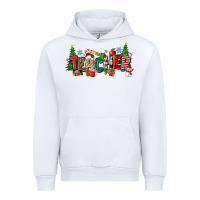 White Christmas teacher Urban Hoodie - Zillion Design Studio