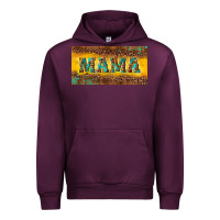 Mauve Wine Mama with gemstone Urban Hoodie - RanaPortraitStore
