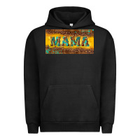 Pigment Black Mama with gemstone Urban Hoodie - RanaPortraitStore
